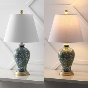 Grace 24" Floral LED Table Lamp